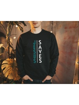 T-shirt Jésus Sauve | Design En Gras et Aligné, Message Puissant