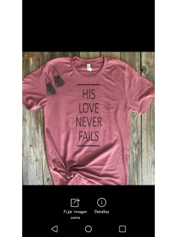 His love never fails ref :01