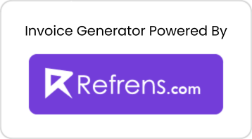 Invoice Generator Powered by Refrens